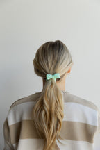 BOW SLICK BACK PONYTAILS (PACK OF 3) - Poppy & Vine