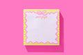 Bow Sticky Reminder Pad - Poppy & Vine