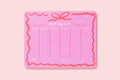 Bow Weekly Planner - Poppy & Vine