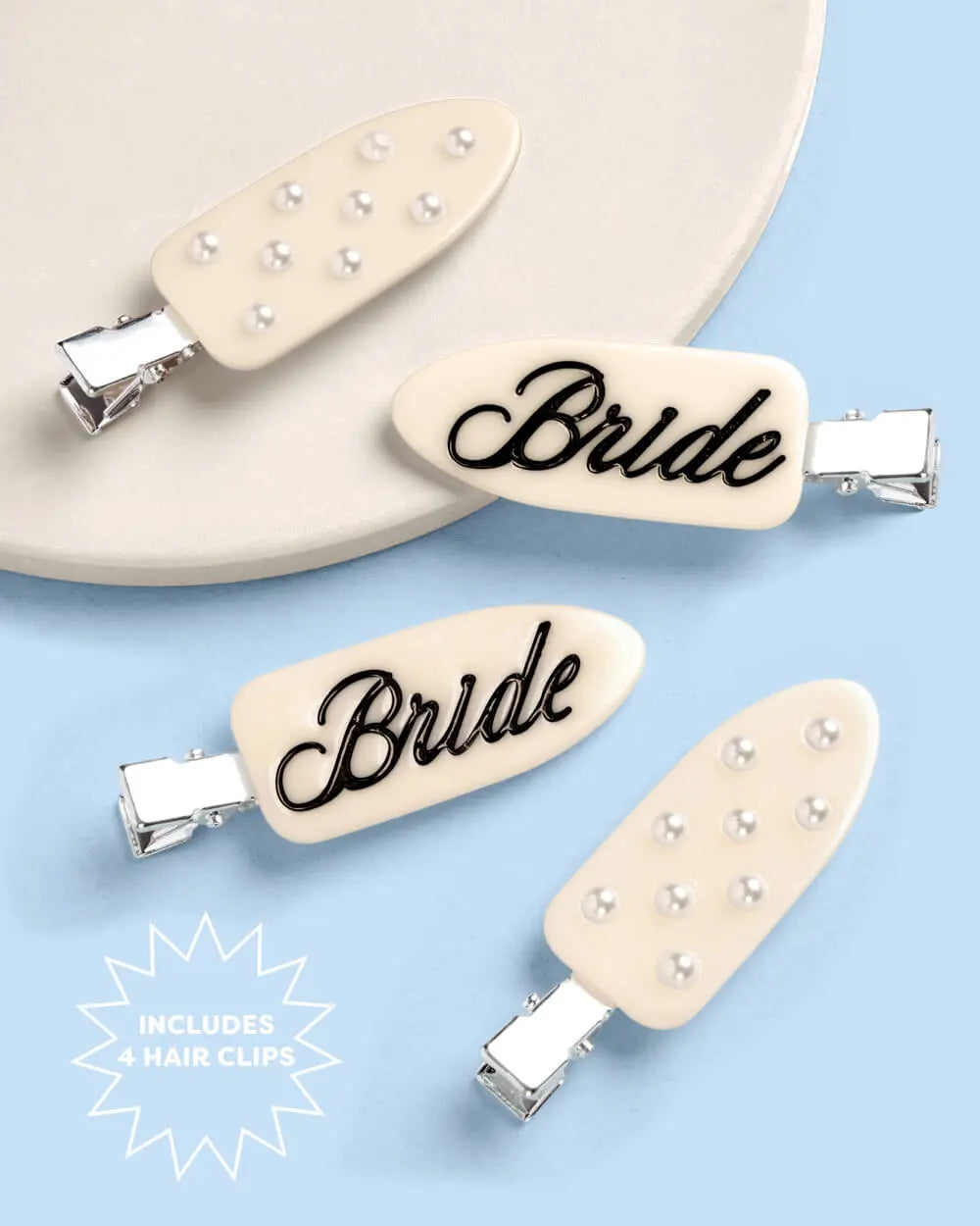 Bride Beauty Clips - Poppy & Vine