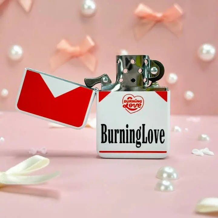 Burning Love Box Lighter - Poppy & Vine
