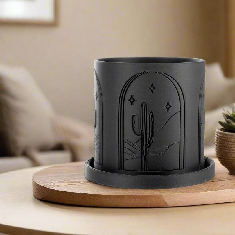 Cactus Planter - Poppy & Vine