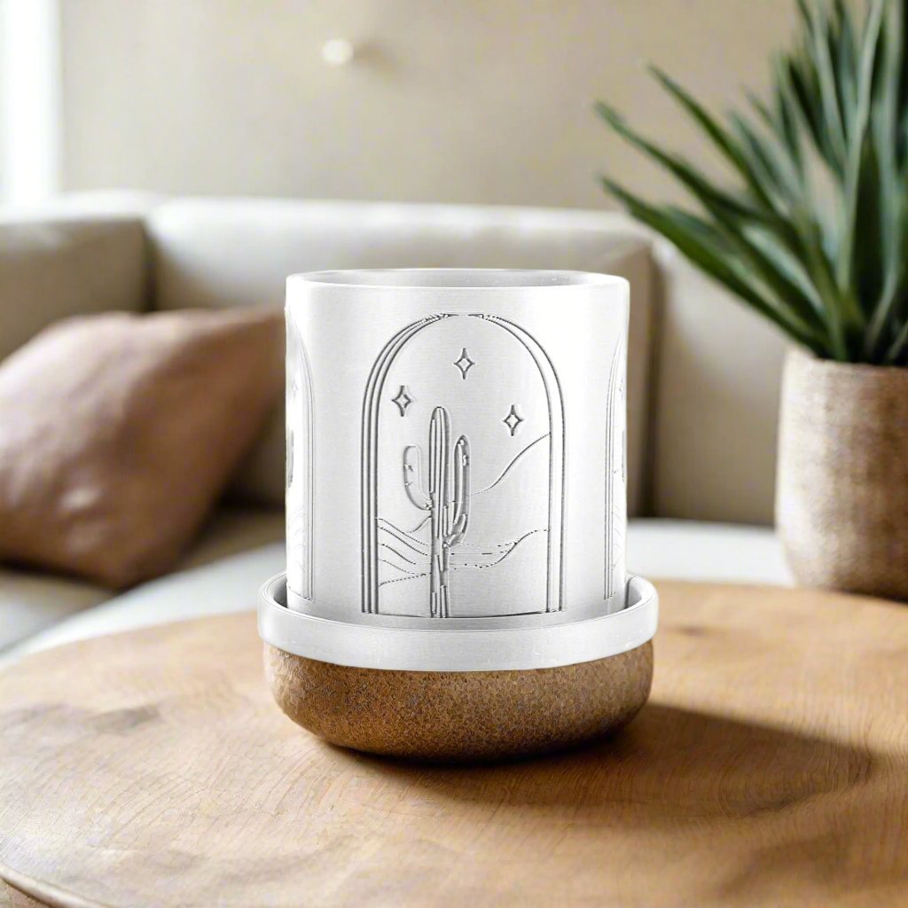 Cactus Planter - Poppy & Vine