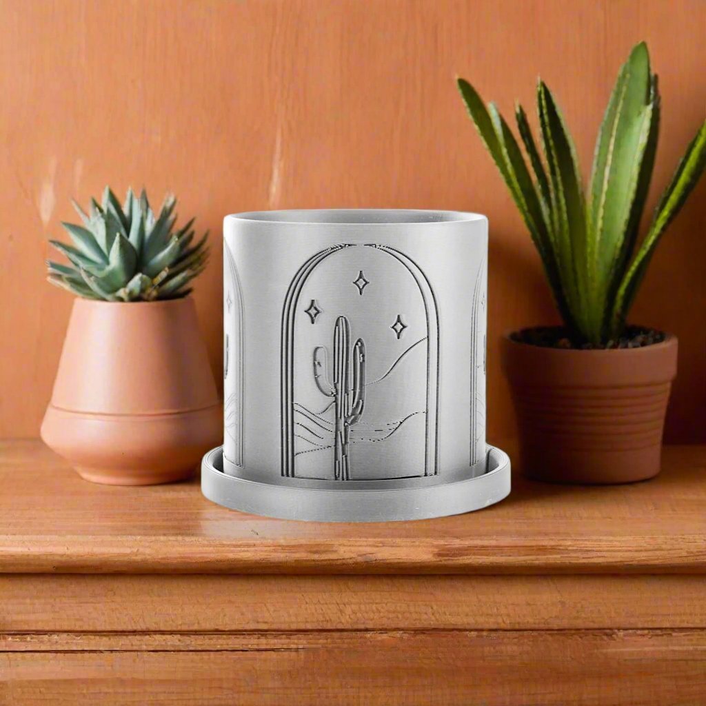 Cactus Planter - Poppy & Vine