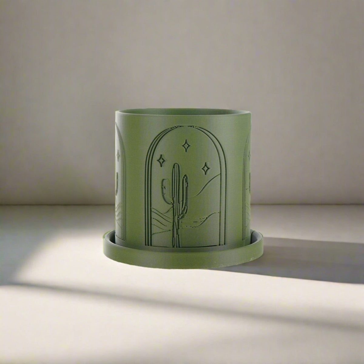 Cactus Planter - Poppy & Vine