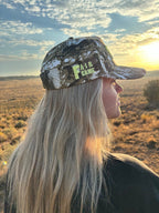 CAMO BOW TRUCKER HAT - Poppy & Vine
