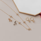 Carolina Daisy Flat Back Studs - Poppy & Vine