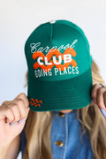 CARPOOL CLUB TRUCKER HAT - Poppy & Vine