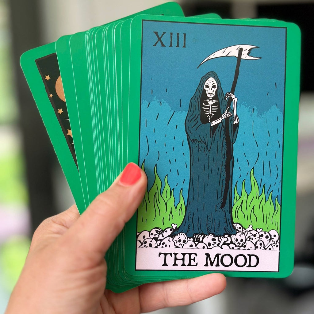 Cheeky Tarot-Inspired Oracle Deck, 16 Cards - Poppy & Vine