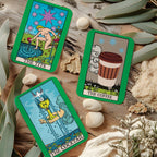 Cheeky Tarot-Inspired Oracle Deck, 16 Cards - Poppy & Vine