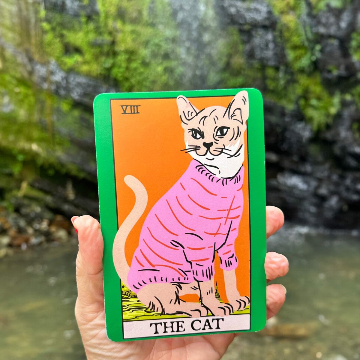 Cheeky Tarot-Inspired Oracle Deck, 16 Cards - Poppy & Vine