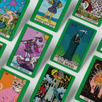 Cheeky Tarot-Inspired Oracle Deck, 16 Cards - Poppy & Vine