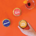 Cheers! 4 oz. Just Because Candle Tin - Poppy & Vine