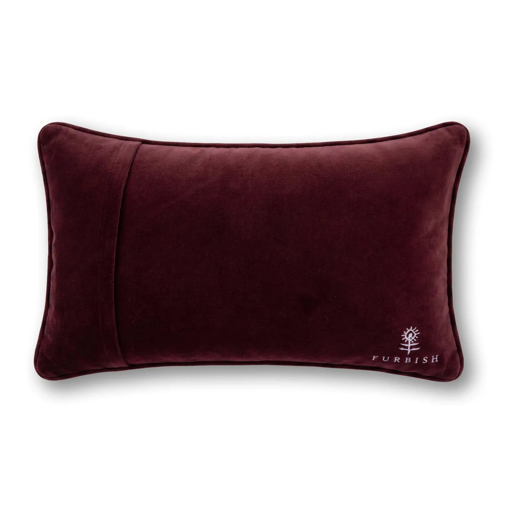 Childless Cat Lady Needlepoint Pillow - Poppy & Vine