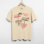 Christmas, Please Cocktail Tee – Festive Holiday Graphic T-Shirt - Poppy & Vine