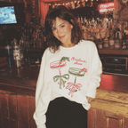 Christmas, Please Holiday Sweatshirt - Poppy & Vine