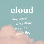 Cloud 4 oz. Hue Reed Diffuser (Violet Blossoms) - Poppy & Vine