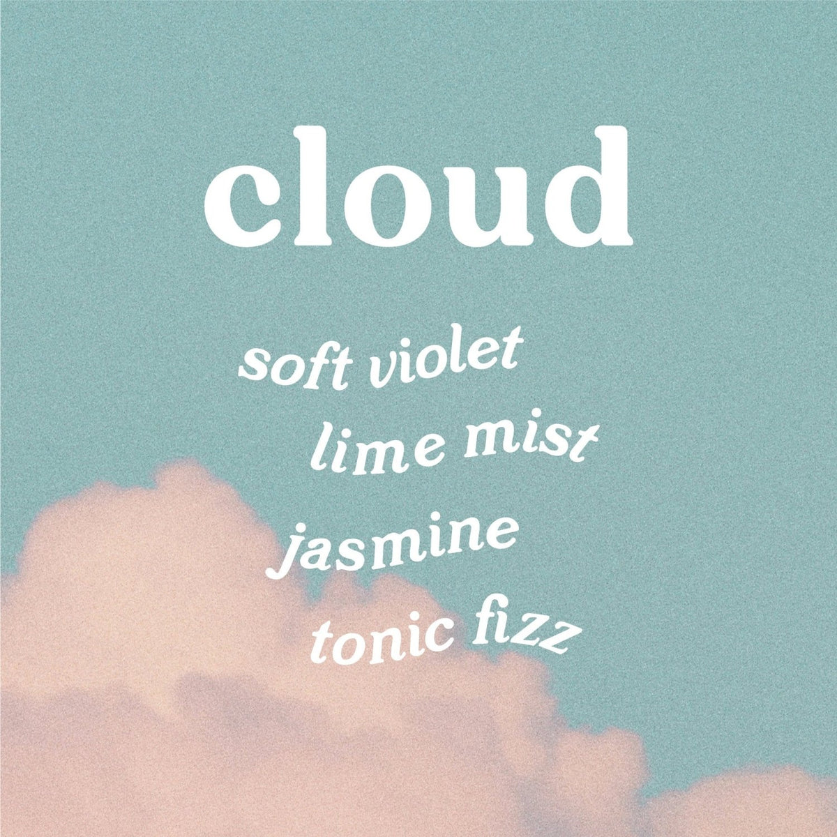 Cloud 9 oz. Hue Candle (Violet Blossoms) - Poppy & Vine