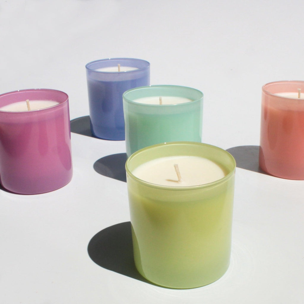 Cloud 9 oz. Hue Candle (Violet Blossoms) - Poppy & Vine