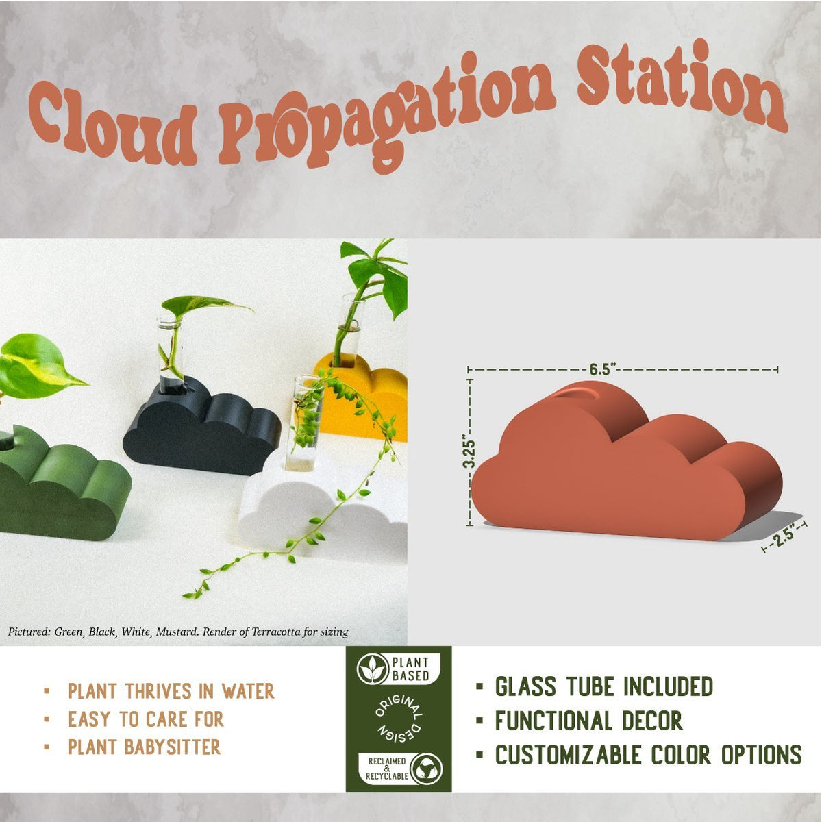 Cloud Propagation - Poppy & Vine