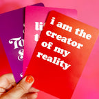Colorful Affirmation Cards, Deck of 16 - Poppy & Vine