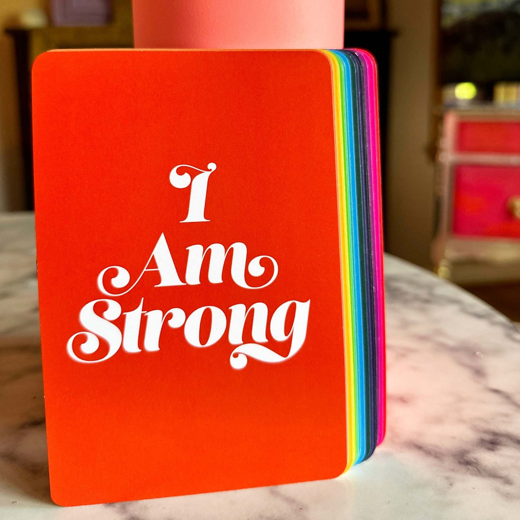 Colorful Affirmation Cards, Deck of 16 - Poppy & Vine