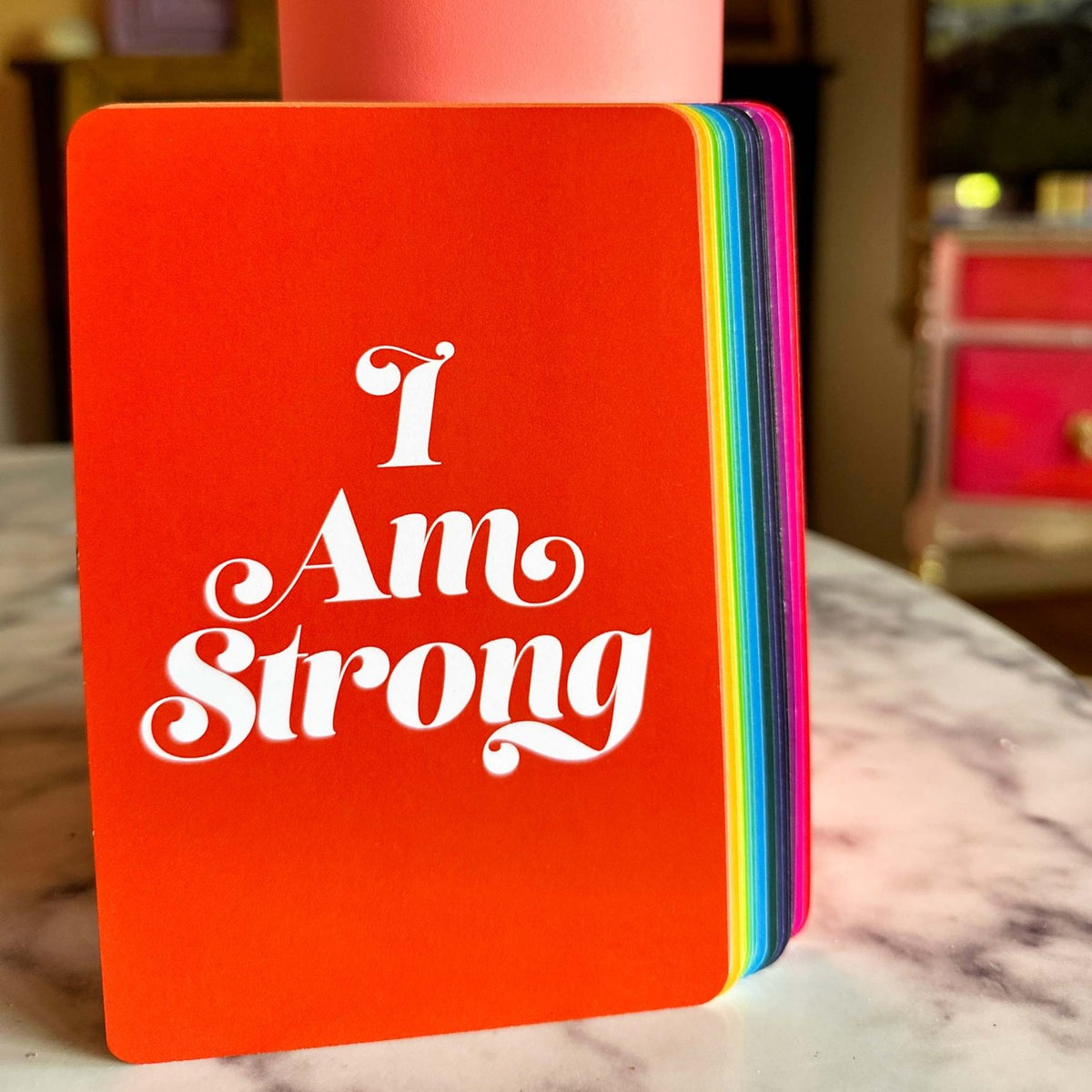 Colorful Affirmation Cards, Deck of 16 - Poppy & Vine