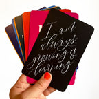 Colorful Affirmation Cards, Deck of 16 - Poppy & Vine