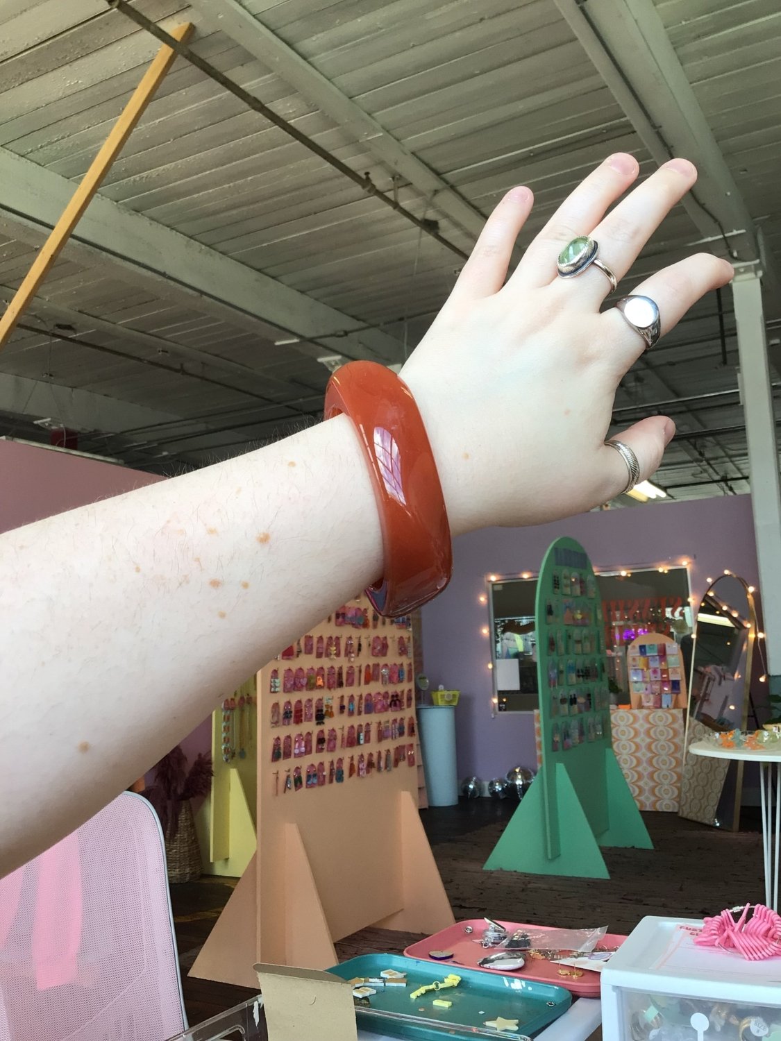 Colorful Statement Bangles - Poppy & Vine