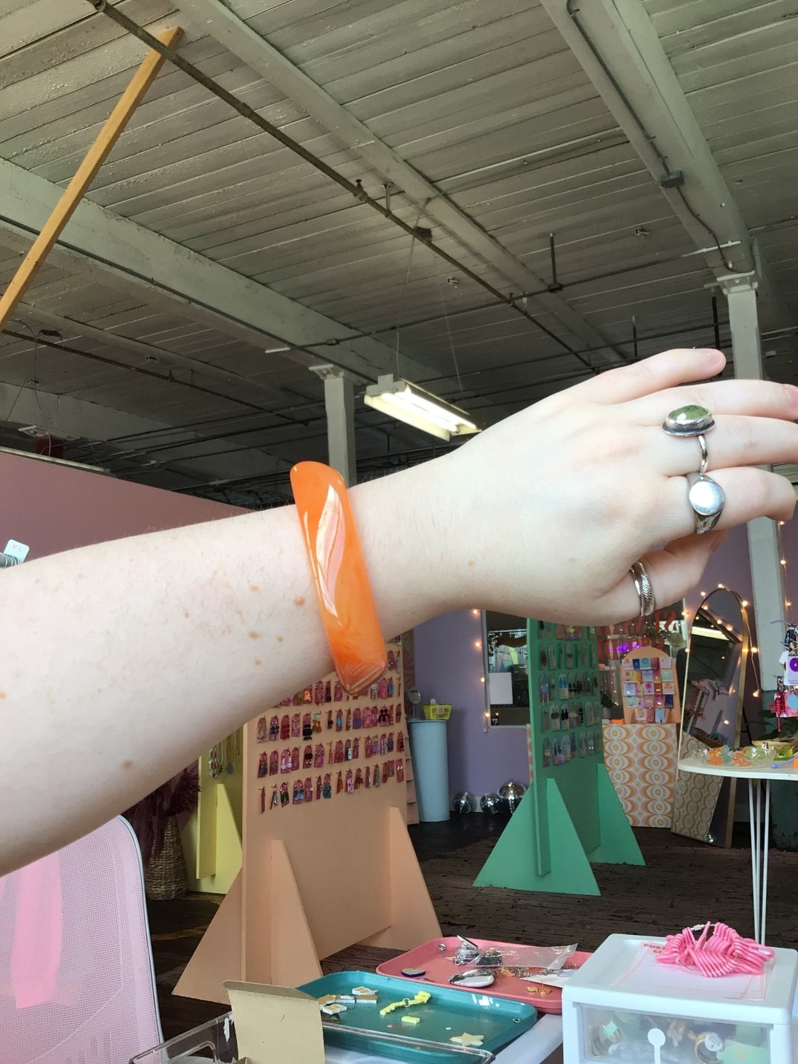 Colorful Statement Bangles - Poppy & Vine
