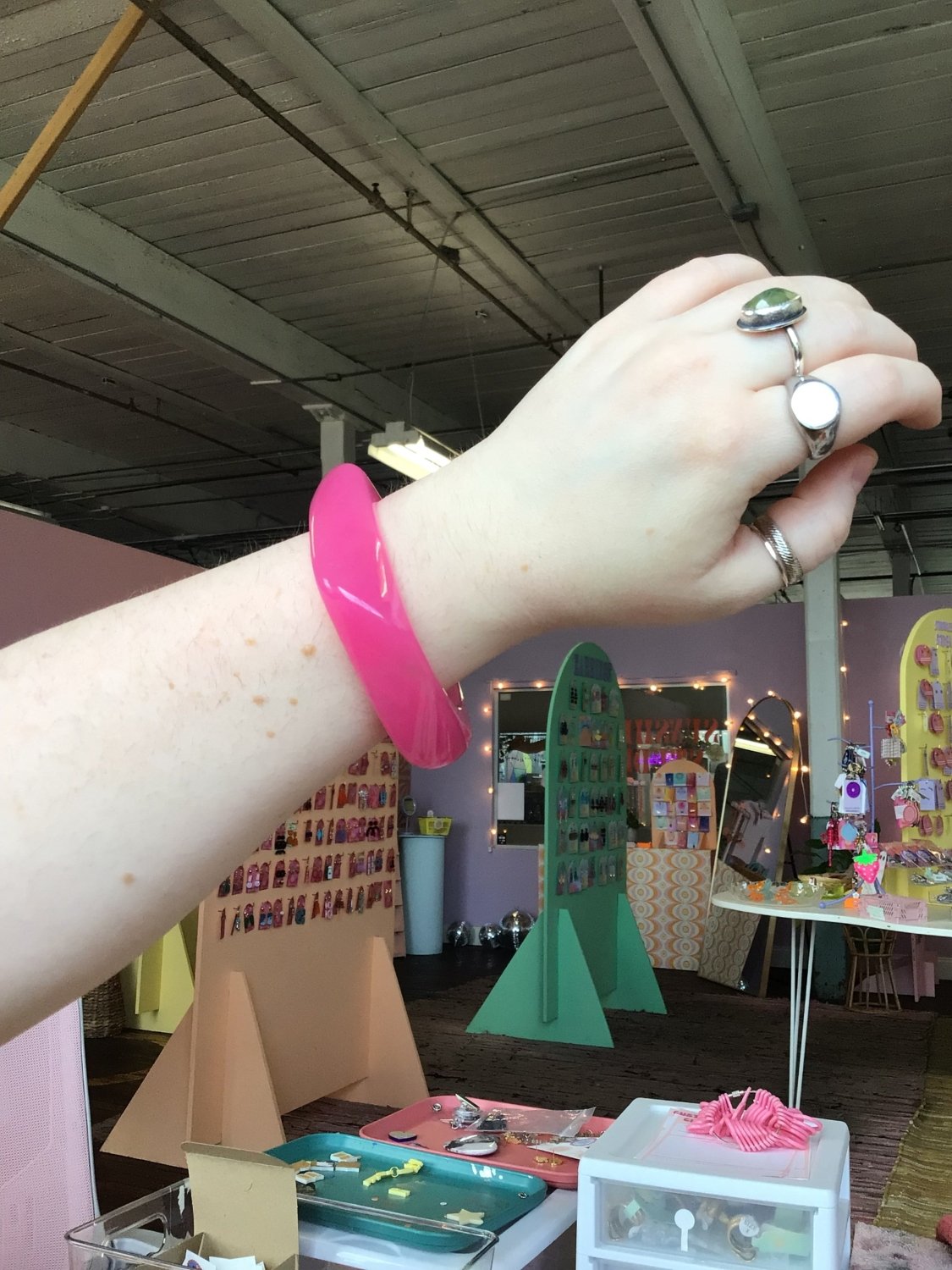 Colorful Statement Bangles - Poppy & Vine