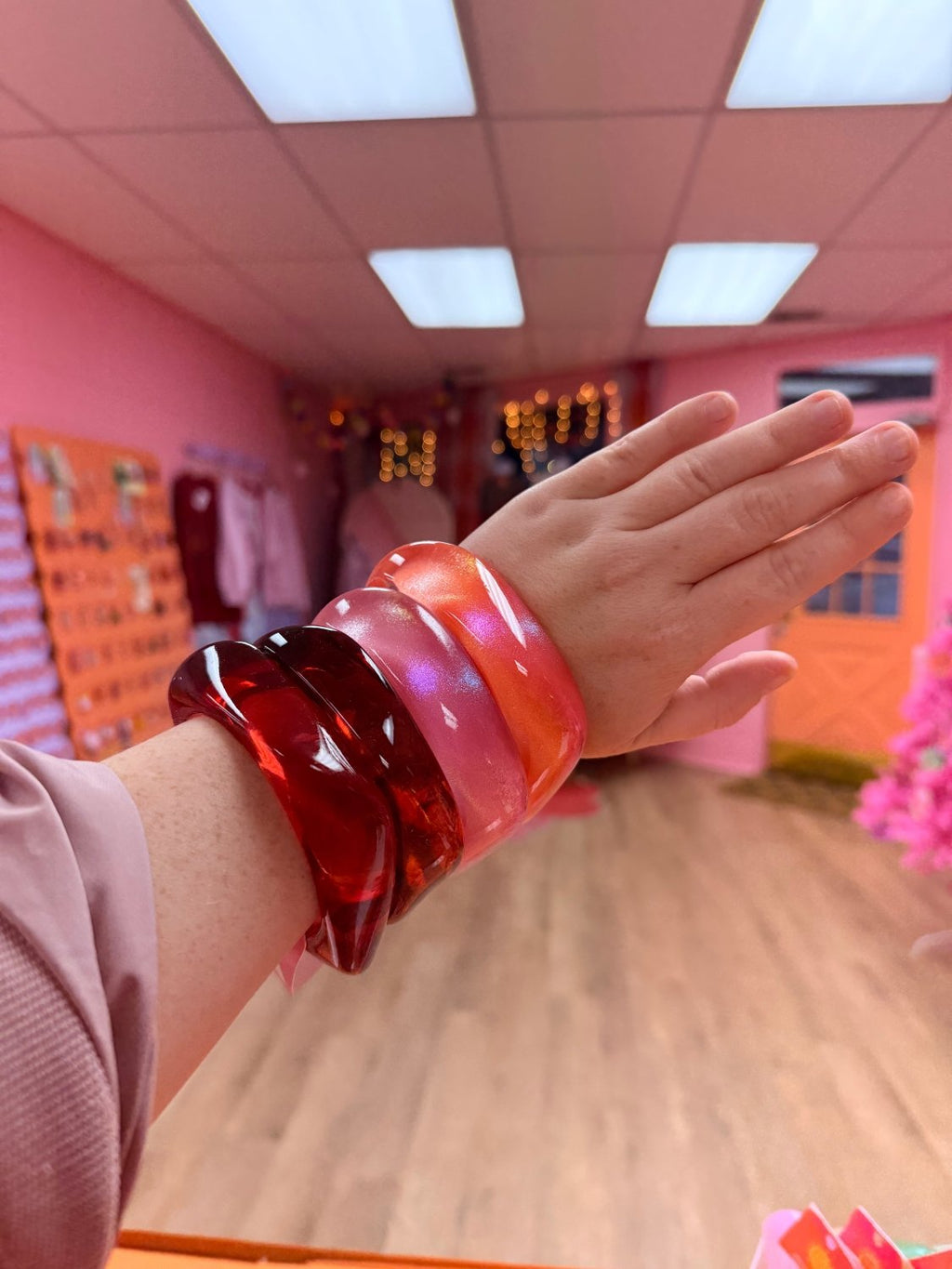 Colorful Statement Bangles - Poppy & Vine
