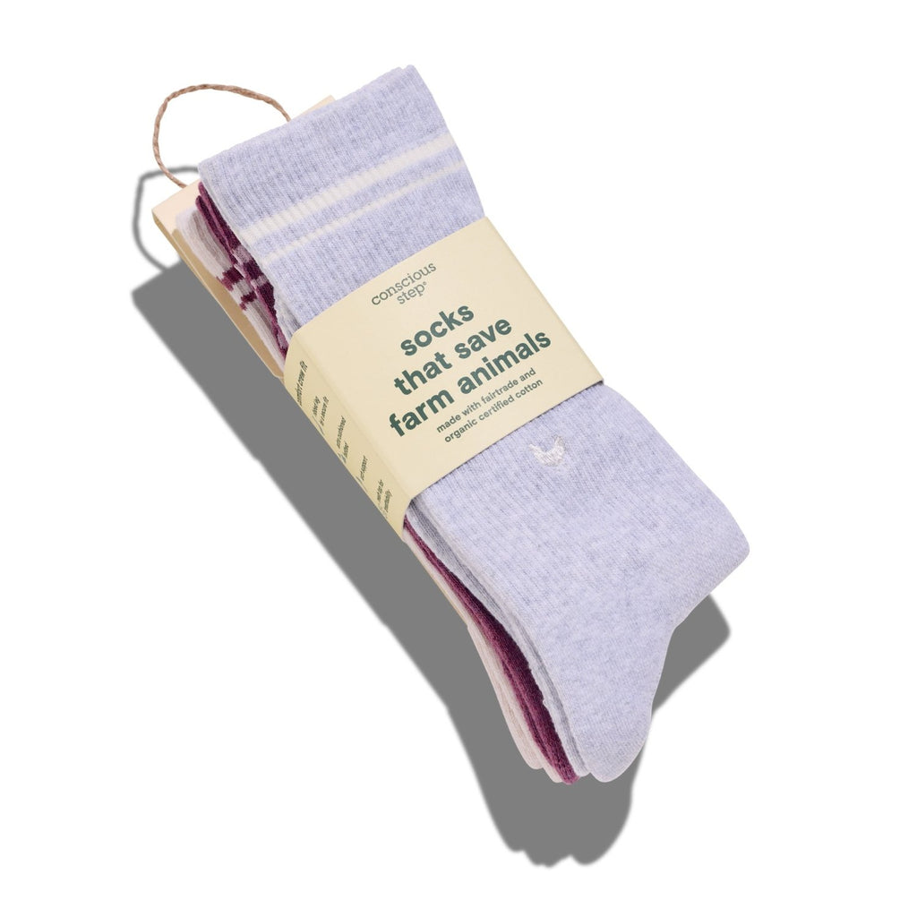 Comfort Crew Socks that Save Farm Animals - Poppy & Vine