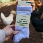 Comfort Crew Socks that Save Farm Animals - Poppy & Vine
