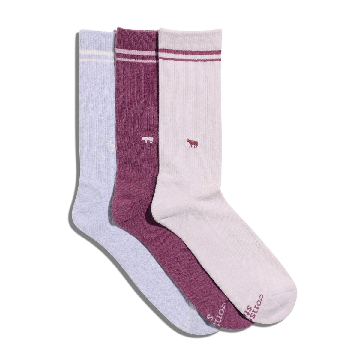 Comfort Crew Socks that Save Farm Animals - Poppy & Vine