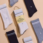 Comfort Crew Socks that Support Mental Health - Poppy & Vine
