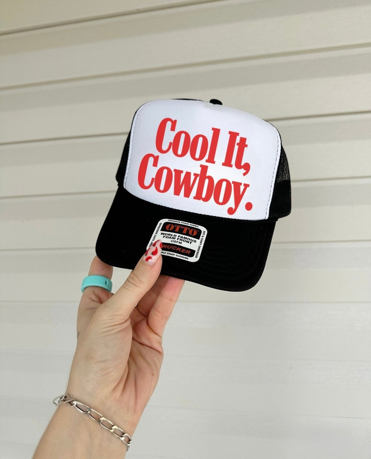 Cool It, Cowboy Trucker Hat (Multiple Color Options) - Poppy & Vine
