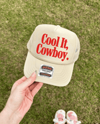Cool It, Cowboy Trucker Hat (Multiple Color Options) - Poppy & Vine