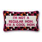 Cool Mom Needlepoint Pillow - Poppy & Vine
