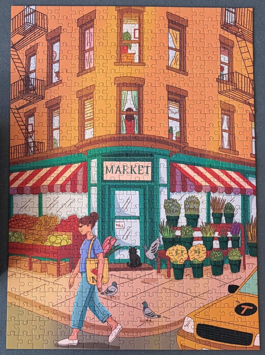 Corner Market (500 Piece) - Poppy & Vine