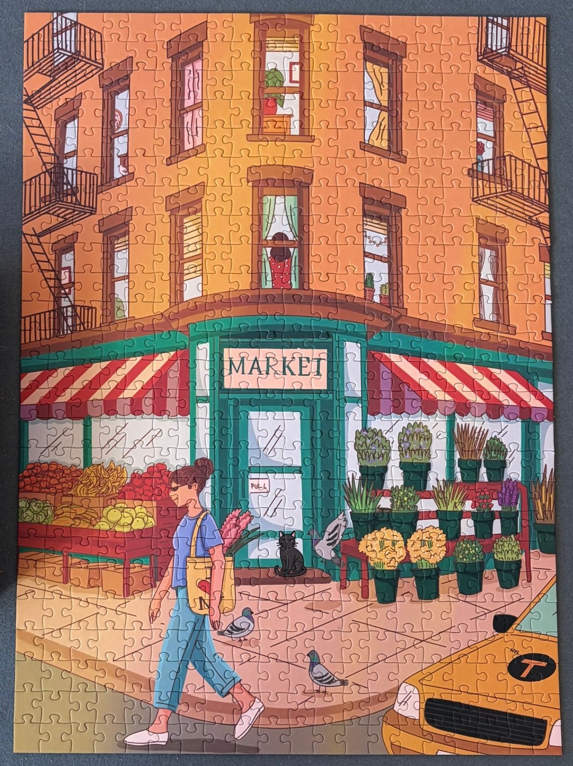 Corner Market (500 Piece) - Poppy & Vine