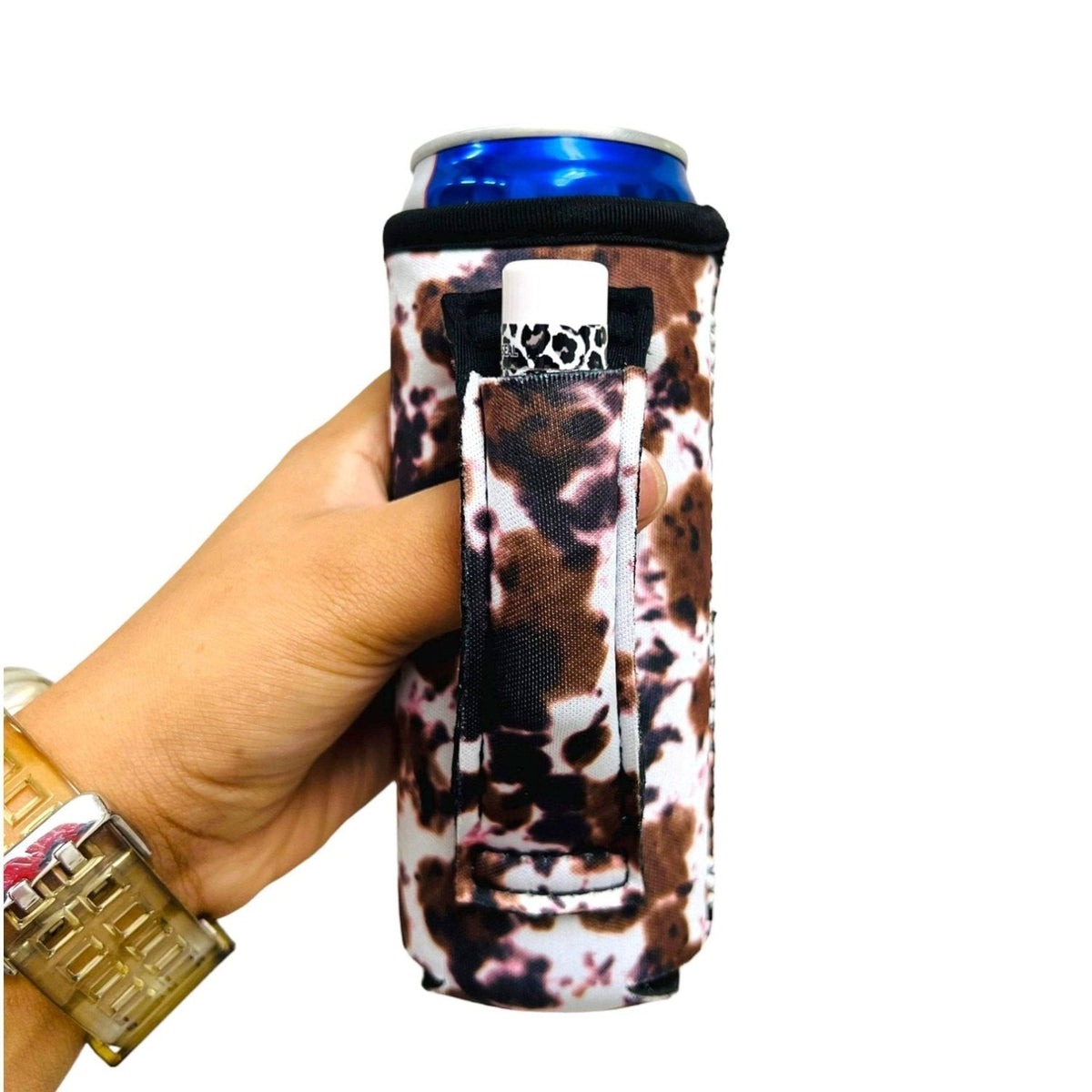Cow Tippin' 12-16oz Slim Can Handler™ - Poppy & Vine