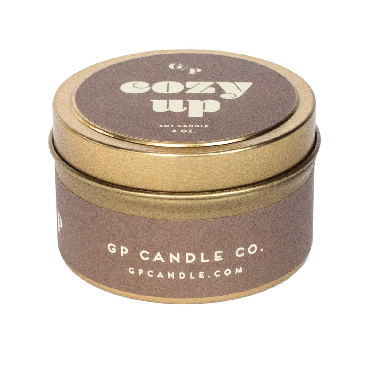Cozy Up 4 oz. Just Because Candle Tin - Poppy & Vine