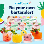 Craftmix Cocktail / Mocktail Mixers - Poppy & Vine