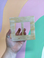 Cream and Gold Marble Outlet Covers - Poppy & Vine