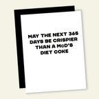 Crispier Than a Diet Soda | Funny Birthday Greeting Card - Poppy & Vine