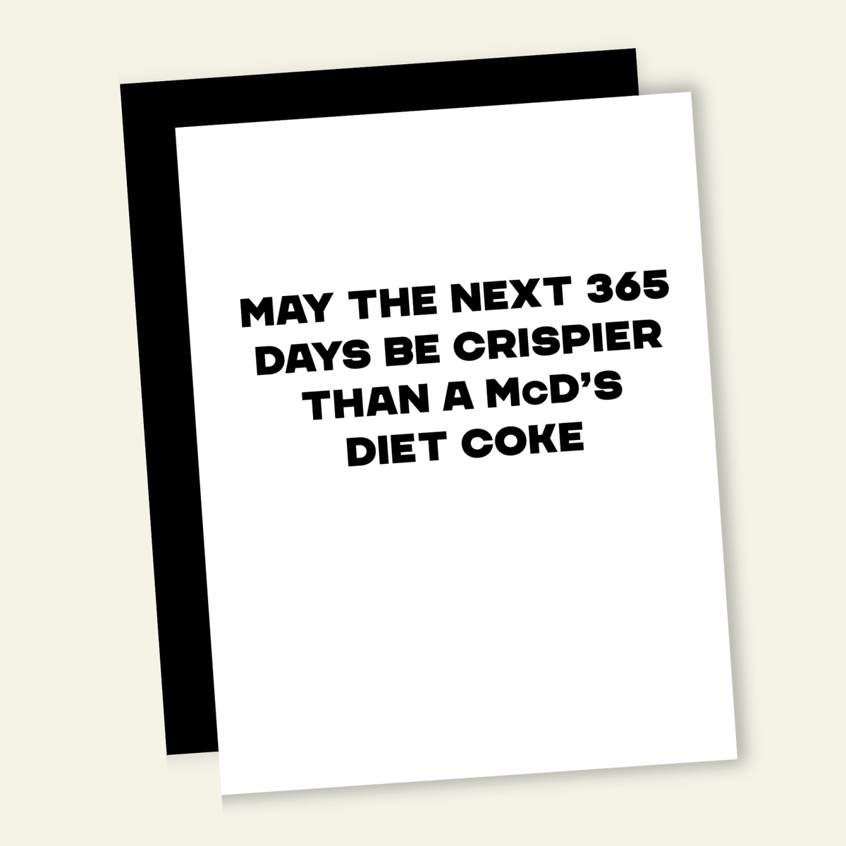 Crispier Than a Diet Soda | Funny Birthday Greeting Card - Poppy & Vine