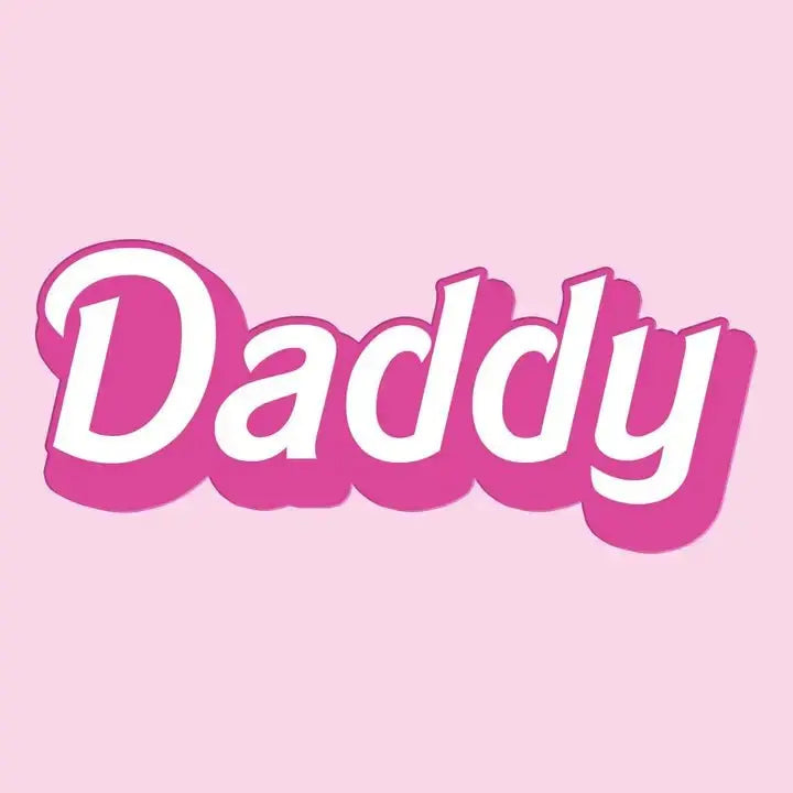 Daddy Vinyl Sticker - Poppy & Vine
