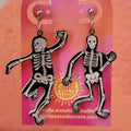 Dancing Bones - Skeleton Earrings - Poppy & Vine