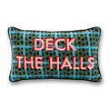 Deck the Halls Needlepoint Pillow - Poppy & Vine